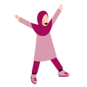 پیش‌نمایش فایل happy-muslim-girl-7243940 از پک دختر کوچک مسلمان شاد