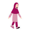 پیش‌نمایش فایل muslim-girl-7243944 از پک دختر کوچک مسلمان شاد