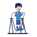 پیش‌نمایش فایل little-boy-exercising-8684683 از پک کودک بانمک در حال بازی