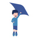 پیش‌نمایش فایل little-boy-playing-kite-8684684 از پک کودک بانمک در حال بازی