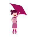 پیش‌نمایش فایل little-girl-playing-kite-8684689 از پک کودک بانمک در حال بازی