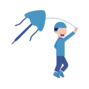 پیش‌نمایش فایل muslim-boy-playing-kite-8684699 از پک کودک بانمک در حال بازی