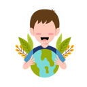 پیش‌نمایش فایل boy-character-for-save-planet-8754680 از پک شخصیت کودک برای نجات سیاره