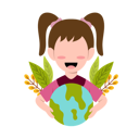 پیش‌نمایش فایل little-girl-character-for-save-planet-8754693 از پک شخصیت کودک برای نجات سیاره