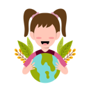 پیش‌نمایش فایل save-planet-8754683 از پک شخصیت کودک برای نجات سیاره