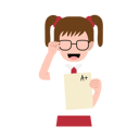 پیش‌نمایش فایل girl-got-good-result-9688190 از پک دانش آموز دبستانی اندونزی