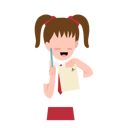 پیش‌نمایش فایل little-girl-got-bad-score-result-9688215 از پک دانش آموز دبستانی اندونزی