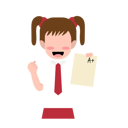 پیش‌نمایش فایل little-girl-got-good-result-9688200 از پک دانش آموز دبستانی اندونزی