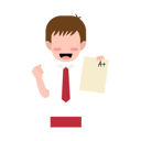 پیش‌نمایش فایل male-student-got-good-score-9688198 از پک دانش آموز دبستانی اندونزی