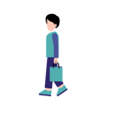 پیش‌نمایش فایل man-holding-shopping-bag-10961490 از پک مردم خرید