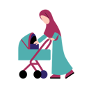 پیش‌نمایش فایل mother-with-baby-stroller-10991468 از پک والد با کالسکه نوزاد
