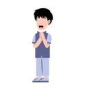 پیش‌نمایش فایل arabic-man-with-eid-greeting-10991508 از پک کودک مسلمان با ژست تبریک عید