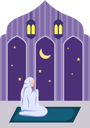 پیش‌نمایش فایل arabic-girl-doing-praying-8126518 از پک رمضان