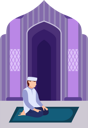پیش‌نمایش فایل islamic-boy-doing-namaz-pray-8126516 از پک رمضان