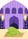 پیش‌نمایش فایل islamic-girl-doing-namaz-8126520 از پک رمضان