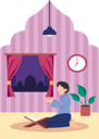 پیش‌نمایش فایل muslim-boy-doing-ramadan-prayer-8126514 از پک رمضان