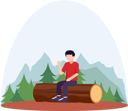 پیش‌نمایش فایل male-on-vacation-8771741 از پک سرگرمی‌های آخر هفته