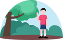 پیش‌نمایش فایل boy-on-vacation-8771774 از پک سرگرمی‌های آخر هفته