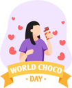 پیش‌نمایش فایل chocolate-day-8808091 از پک روز جهانی شکلات