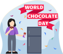 پیش‌نمایش فایل girl-holding-chocolate-8808476 از پک روز جهانی شکلات