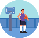پیش‌نمایش فایل basketball-player-8908575 از پک ورزش و ورزش