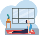 پیش‌نمایش فایل boy-doing-yoga-8908441 از پک ورزش و ورزش