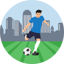 پیش‌نمایش فایل football-player-8908442 از پک ورزش و ورزش