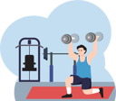 پیش‌نمایش فایل male-weightlifter-8908440 از پک ورزش و ورزش
