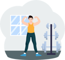 پیش‌نمایش فایل male-weightlifter-8908170 از پک ورزش و ورزش