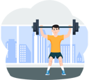 پیش‌نمایش فایل weightlifter-lifting-weight-8908171 از پک ورزش و ورزش