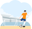 پیش‌نمایش فایل football-player-8906400 از پک ورزش و ورزش