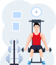پیش‌نمایش فایل male-weightlifter-8906222 از پک ورزش و ورزش