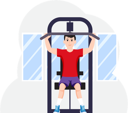 پیش‌نمایش فایل man-doing-daily-workout-8905826 از پک ورزش و ورزش