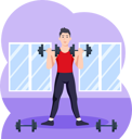 پیش‌نمایش فایل bodybuilding-8905800 از پک ورزش و ورزش