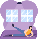 پیش‌نمایش فایل girl-doing-yoga-8905795 از پک ورزش و ورزش