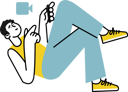 پیش‌نمایش فایل man-talking-on-video-call-8276504 از پک کسب‌وکار دیجیتال