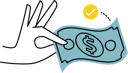 پیش‌نمایش فایل cash-payment-method-9375702 از پک کسب و کار