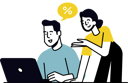 پیش‌نمایش فایل couple-shopping-during-ecommerce-sale-9375709 از پک کسب و کار