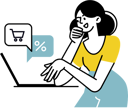 پیش‌نمایش فایل woman-doing-online-discount-shopping-9375697 از پک کسب و کار