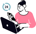 پیش‌نمایش فایل 24-hour-customer-delivery-9862201 از پک تجارت الکترونیک و خرید