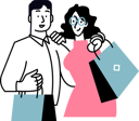 پیش‌نمایش فایل couple-going-to-shopping-9862178 از پک تجارت الکترونیک و خرید