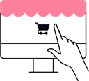 پیش‌نمایش فایل online-shopping-9862188 از پک تجارت الکترونیک و خرید