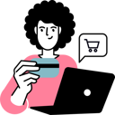 پیش‌نمایش فایل woman-paying-via-card-9862172 از پک تجارت الکترونیک و خرید