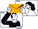 پیش‌نمایش فایل business-people-doing-email-marketing-9874629 از پک بازاریابی دیجیتال