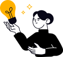 پیش‌نمایش فایل businesswoman-holding-bulb-9874644 از پک بازاریابی دیجیتال