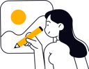 پیش‌نمایش فایل female-designer-doing-designing-work-9874627 از پک بازاریابی دیجیتال