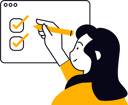 پیش‌نمایش فایل girl-write-task-list-9874638 از پک بازاریابی دیجیتال