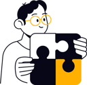 پیش‌نمایش فایل man-holding-jigsaw-piece-9874616 از پک بازاریابی دیجیتال