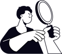 پیش‌نمایش فایل man-holding-magnifier-9874620 از پک بازاریابی دیجیتال