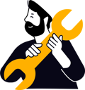 پیش‌نمایش فایل man-holding-wrench-9874617 از پک بازاریابی دیجیتال